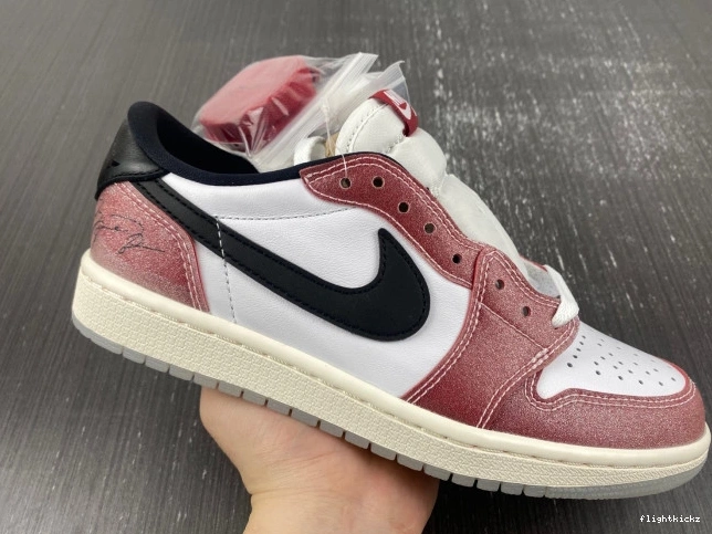 ROOM TROPHY X LOW 'RED OG 1 AIR FN0432-017 BLACK' JORDAN 1203